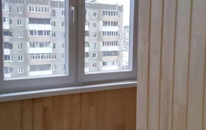 Установка и обшивка вагонкой балкона по радиусу 6