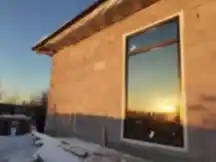 Установка пластиковых окон и входной группы с ламинацией профиля